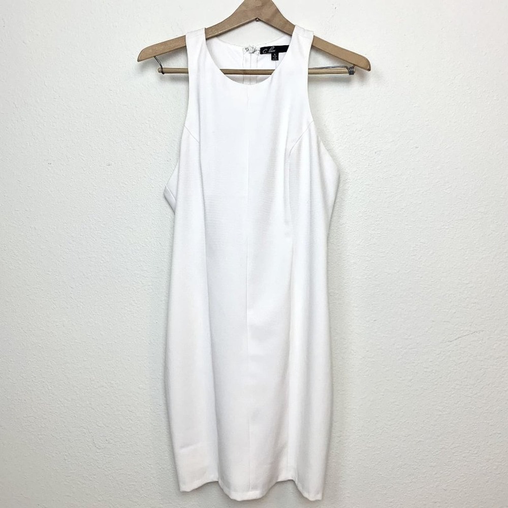 C. Luce White Sleeveless Dress